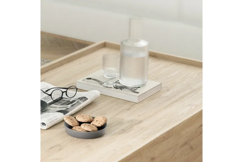 Sofabord Masao Oak - Lyse brun - Møbler - Bord - Sofabord