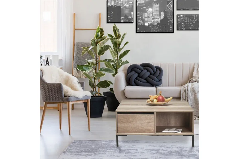 Sofabord Masao Taupe - Taupe - Møbler - Bord - Sofabord