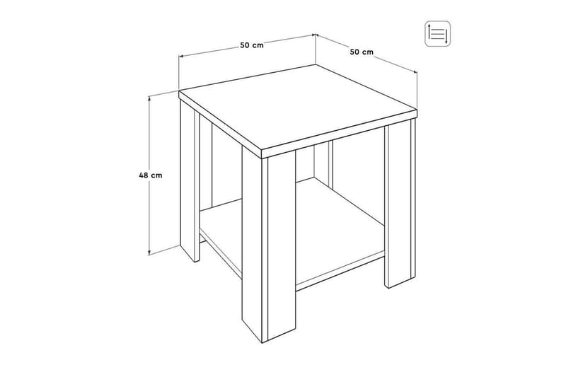 Sofabord Masao Valnøtt - Oslo Valnøtt - Møbler - Bord - Sofabord
