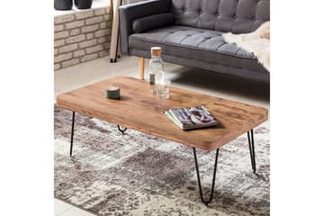 Mayotte Sofabord 115 cm - Akacia/Svart - Møbler - Bord - Sofabord