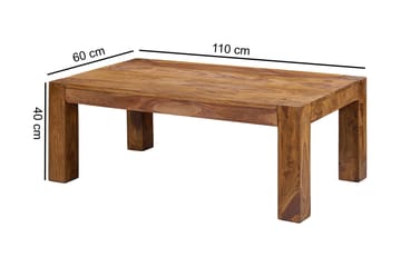 Mccarthyville Sofabord 110 cm - Massivt Tre - Møbler - Bord - Sofabord