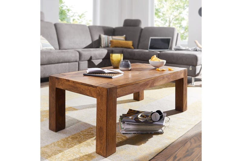 Mccarthyville Sofabord 110 cm - Massivt Tre - Møbler - Bord - Sofabord