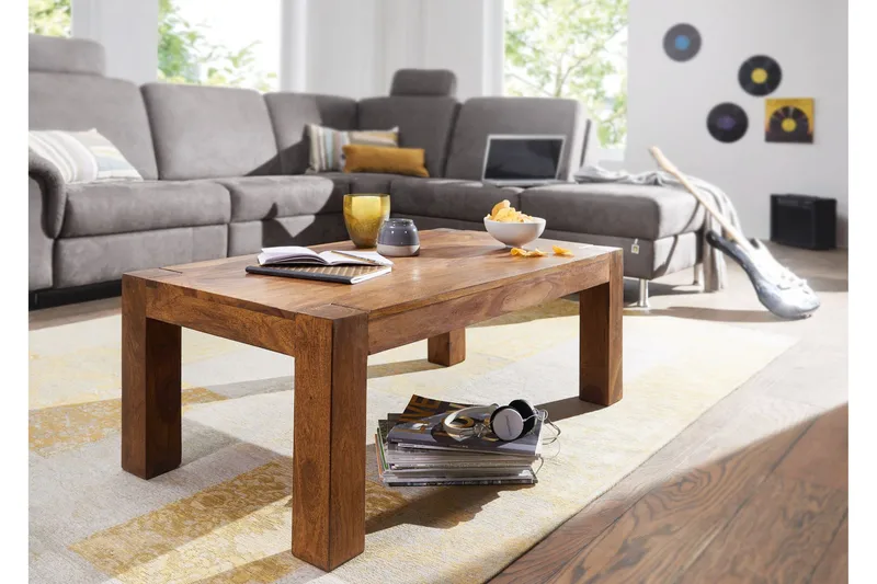 Mccarthyville Sofabord 110 cm - Massivt Tre - Møbler - Bord - Sofabord