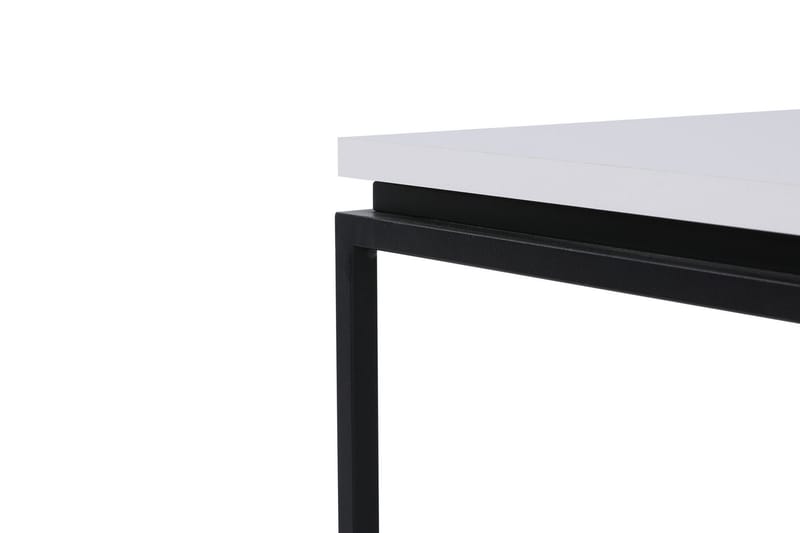 Mehteran Sofabord 45 cm - Hvit/Svart - Møbler - Bord - Sofabord