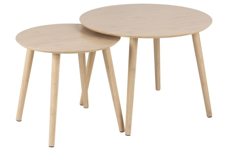 Miglani Sofabord 60 cm Rund - Natur - Møbler - Bord - Sofabord