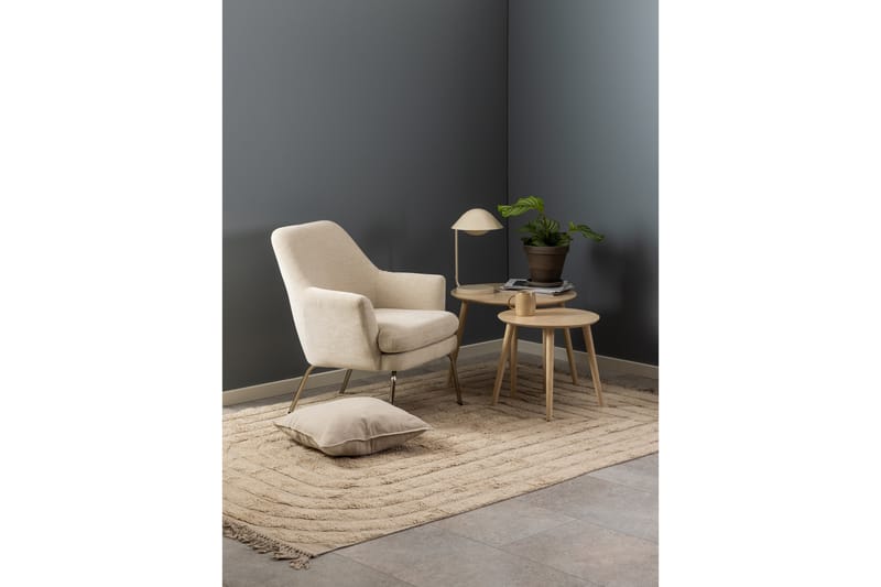 Miglani Sofabord 60 cm Rund - Natur - Møbler - Bord - Sofabord