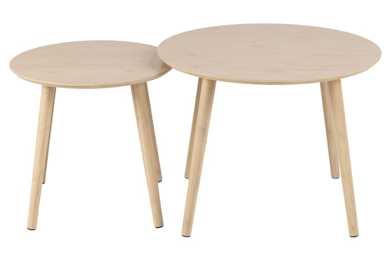 Miglani Sofabord 60 cm Rund - Natur - Møbler - Bord - Sofabord