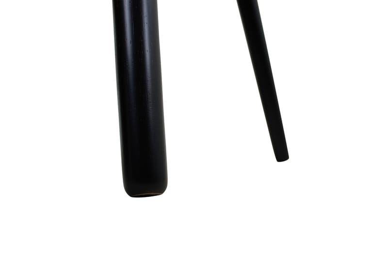 Milo Sofabord 110 cm Ovalt - Valnøtt/Svart - Møbler - Bord - Sofabord