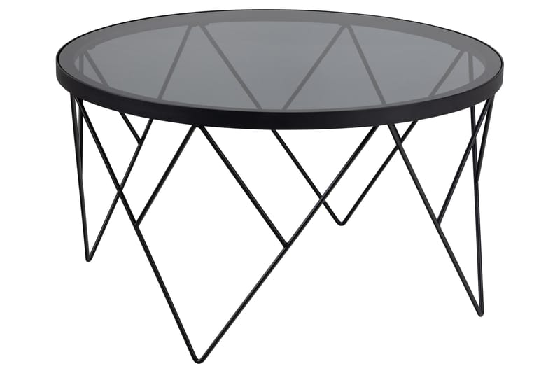 Mintu Sofabord 80 cm Rund - Grå - Møbler - Bord - Sofabord