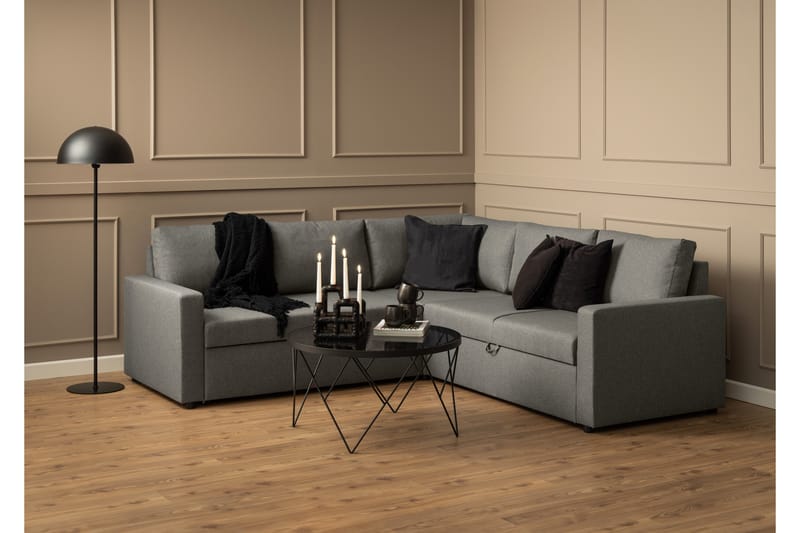 Mintu Sofabord 80 cm Rund - Grå - Møbler - Bord - Sofabord