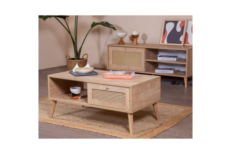 Sofabord Mjudi Eik - Eik - Møbler - Bord - Sofabord