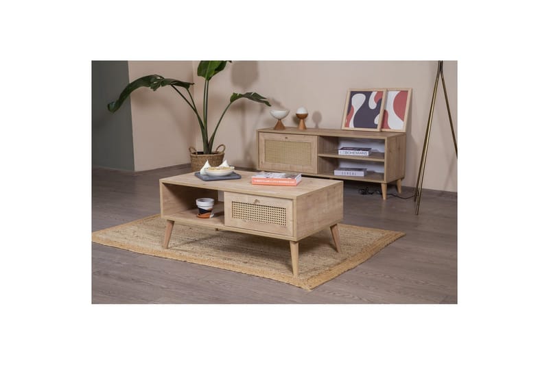 Sofabord Mjudi Eik - Eik - Møbler - Bord - Sofabord