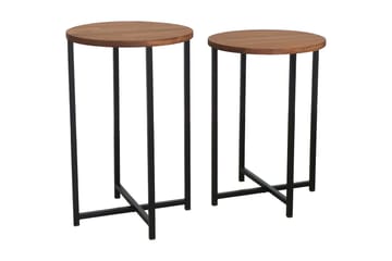 Mogue Sofabord 35x35x35 cm Rundt - Eik - Møbler - Bord - Sofabord