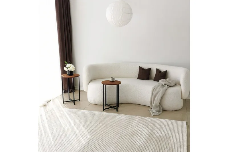 Mogue Sofabord 35x35x35 cm Rundt - Eik - Møbler - Bord - Sofabord