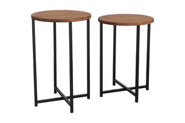 Mogue Sofabord 35x35x35 cm Rundt - Eik - Møbler - Bord - Sofabord
