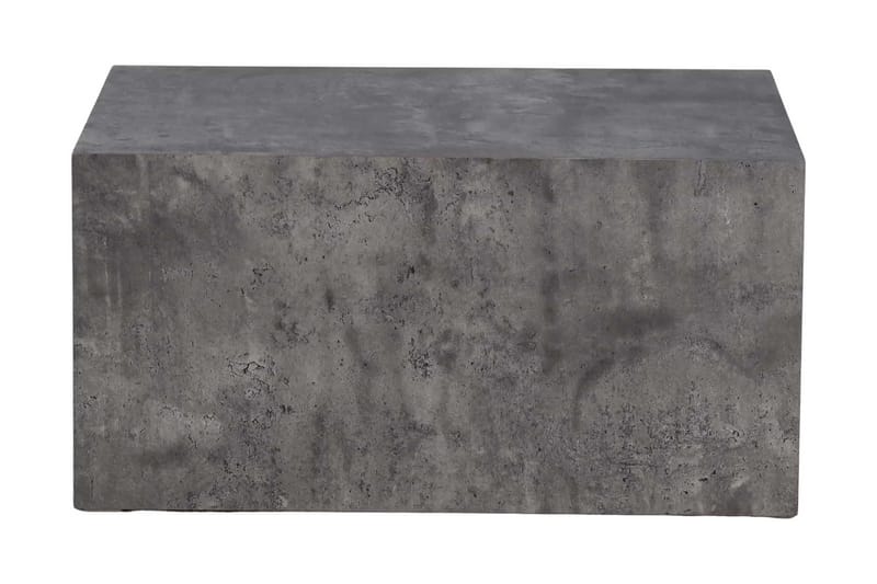 Molly Sofabord 80 cm - Mørkegrå - Sofabord
