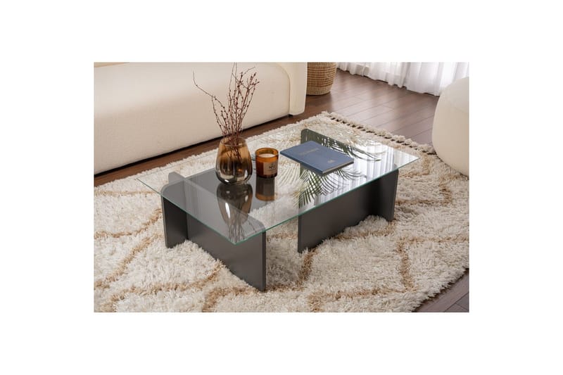 Sofabord Mony Antrasitt - Antrasitt - Møbler - Bord - Sofabord