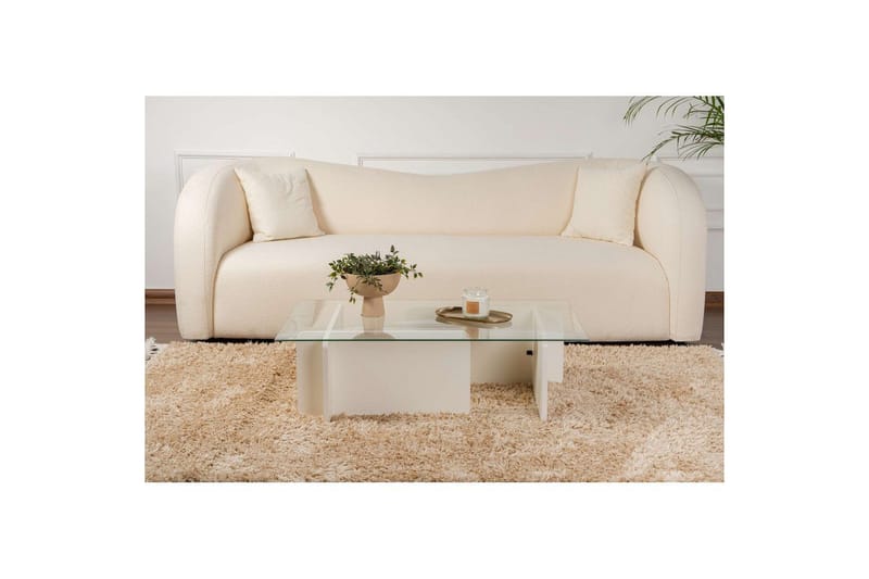 Sofabord Mony Trehvit - Trehvit - Møbler - Bord - Sofabord