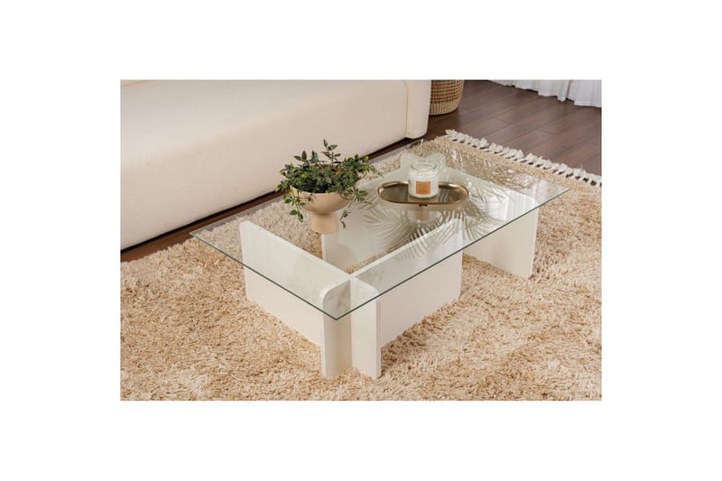 Sofabord Mony Trehvit - Trehvit - Møbler - Bord - Sofabord