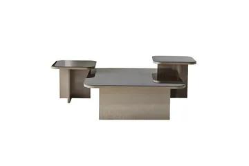 Moosonee Sofabord 80 cm - Beige - M øbler - Bord - Sofabord