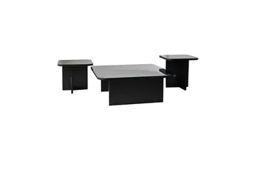 Moosonee Sofabord 80 cm - Svart - Møbler - Bord - Sofabord