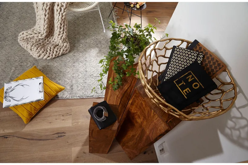 Morgillo Settbord 3-pk - Brun - Møbler - Bord - Sofabord