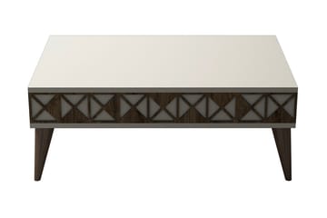 Muennink Sofabord 90 cm med Oppbevaringshylle