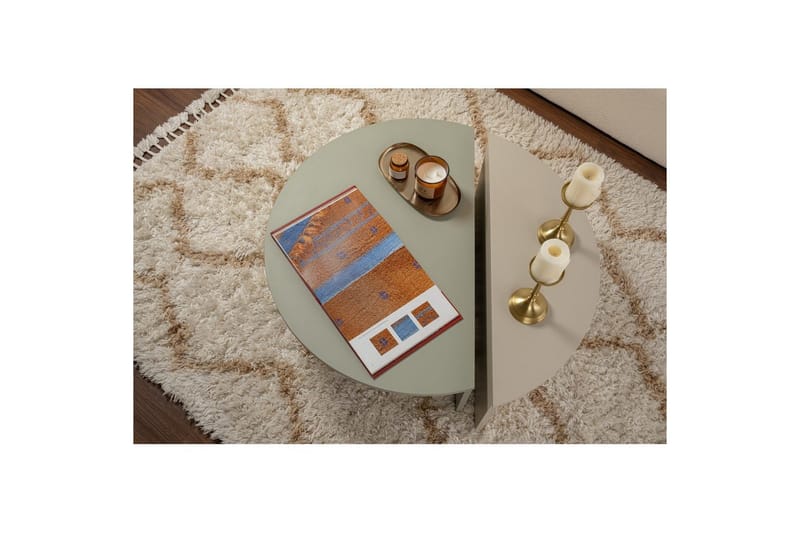 Sofabord Mukund Askegrønn Sandstein - Askegrønn Sandstein - Møbler - Bord - Sofabord