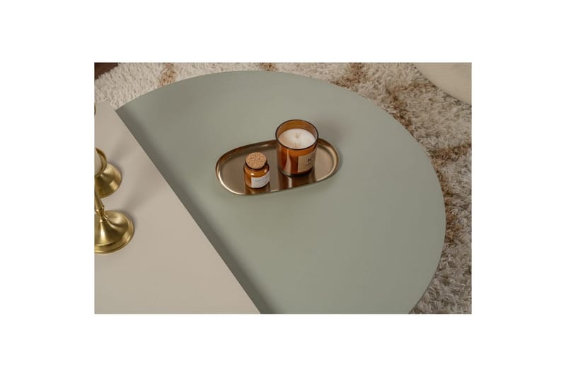 Sofabord Mukund Askegrønn Sandstein - Askegrønn Sandstein - Møbler - Bord - Sofabord