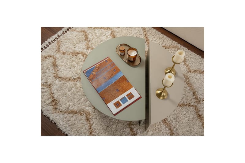 Sofabord Mukund Askegrønn Sandstein - Askegrønn Sandstein - Møbler - Bord - Sofabord