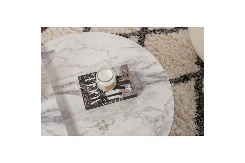 Sofabord Mukund Freesia-marmor - Freesia-marmor - Møbler - Bord - Sofabord