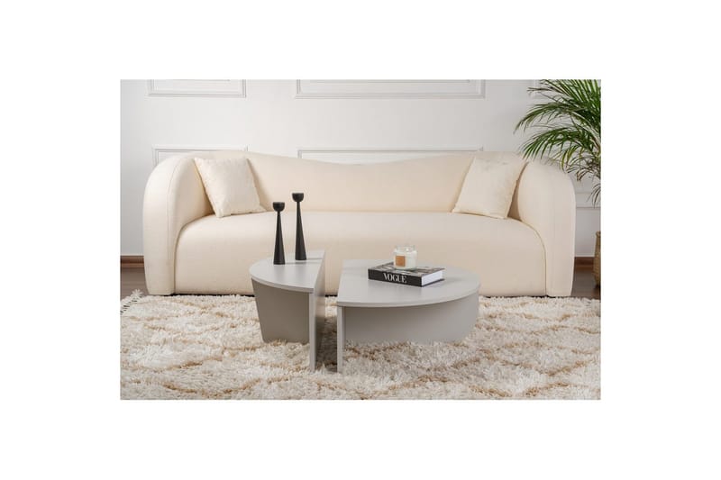 Sofabord Mukund Grå - Grå - Møbler - Bord - Sofabord