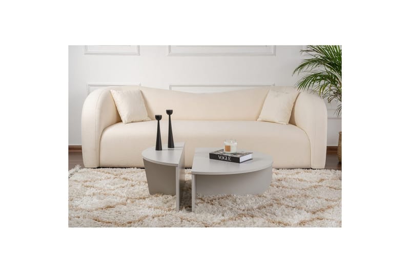 Sofabord Mukund Grå - Grå - Møbler - Bord - Sofabord