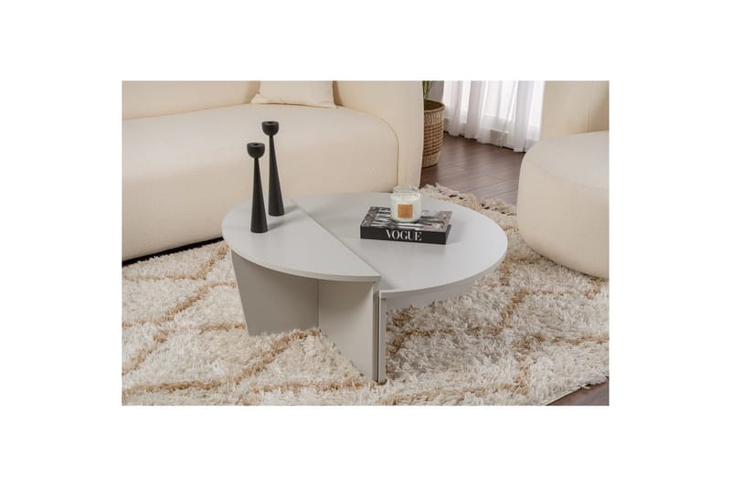 Sofabord Mukund Grå - Grå - Møbler - Bord - Sofabord