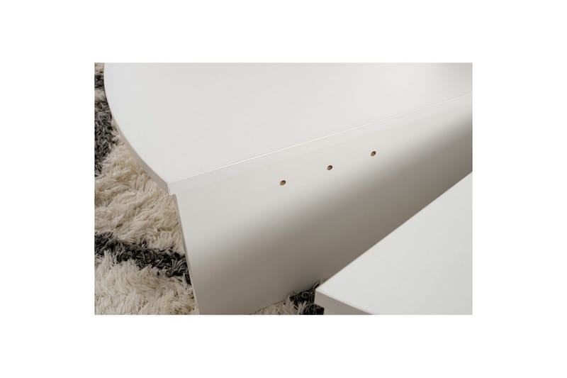 Sofabord Mukund Hvit - Hvit - Møbler - Bord - Sofabord