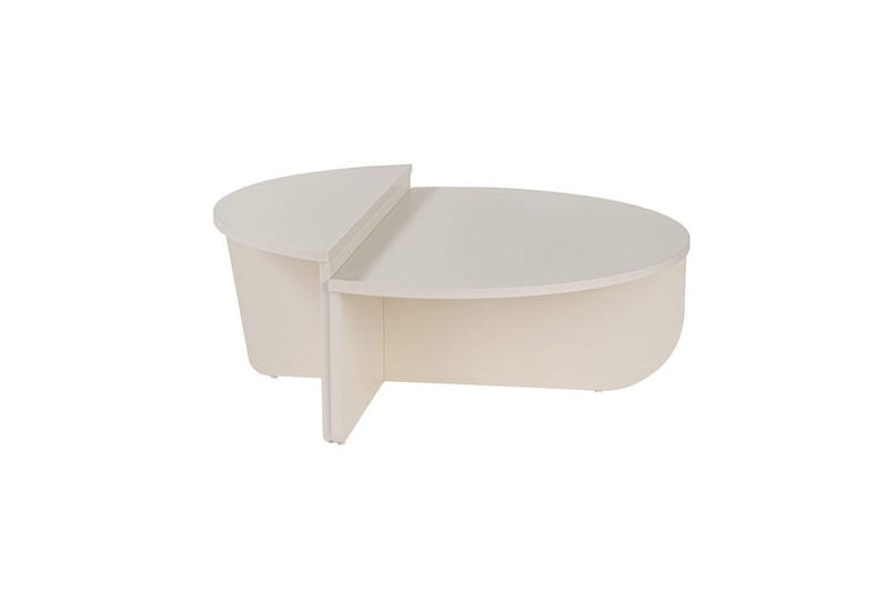 Sofabord Mukund Tre Hvit - Tre Hvit - Møbler - Bord - Sofabord