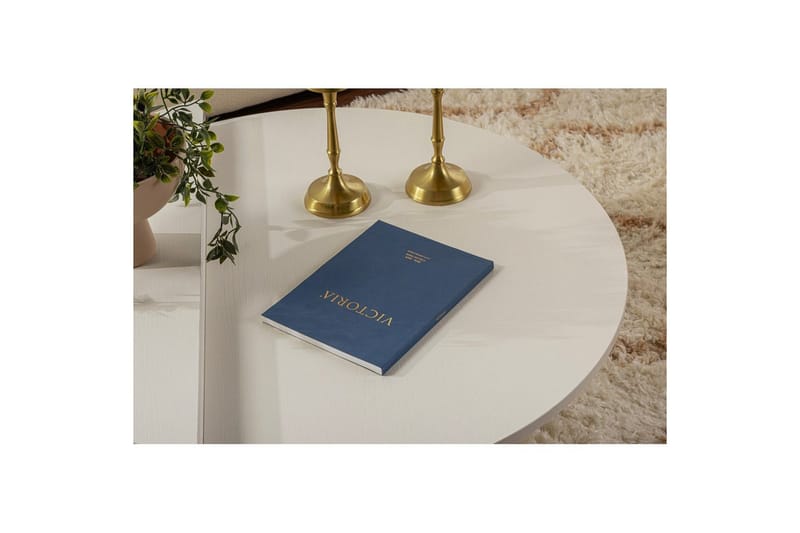 Sofabord Mukund Tre Hvit - Tre Hvit - Møbler - Bord - Sofabord