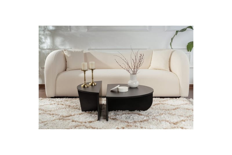 Sofabord Mukund Tre Svart - Tre Svart - Møbler - Bord - Sofabord