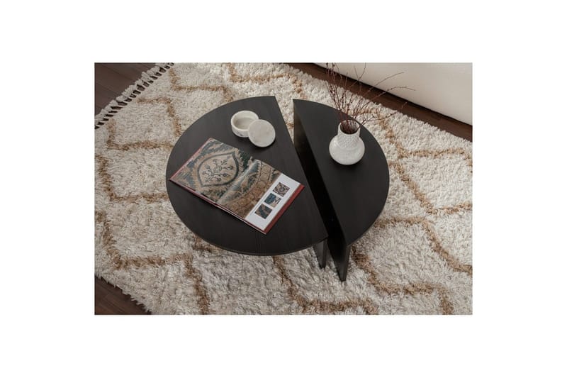 Sofabord Mukund Tre Svart - Tre Svart - Møbler - Bord - Sofabord