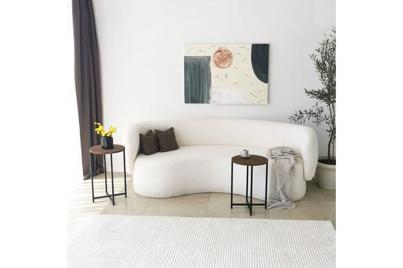 Mumondo Sofabord 35x35x35 cm Rundt - Brun - Møbler - Bord - Sofabord