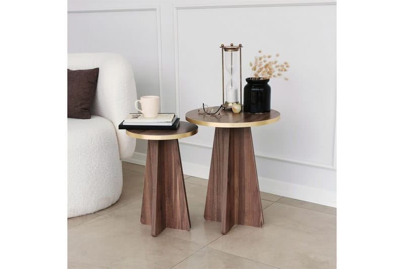 Munne Sofabord 40 cm - Valnøtt - Møbler - Bord - Sofabord