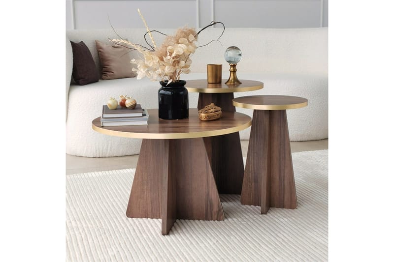 Munne Sofabord 40 cm - Valnøtt - Møbler - Bord - Sofabord