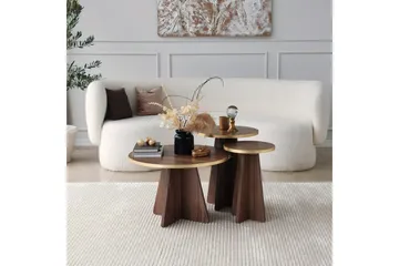 Munne Sofabord 40 cm - Valnøtt - Møbler - Bord - Sofabord
