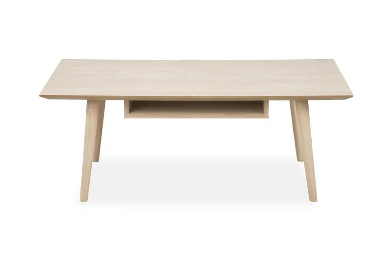 Myrviken Sofabord 115 cm, Hvitpigmentert Eik