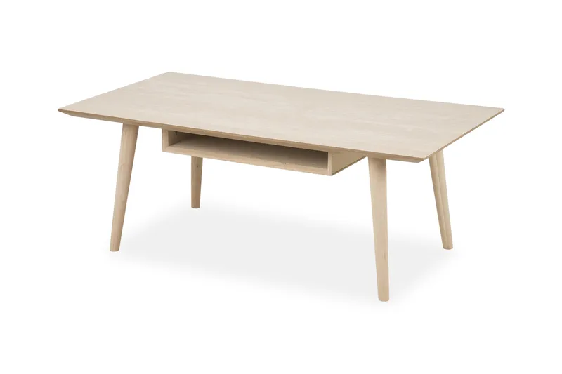 Myrviken Sofabord 115 cm - Hvitpigmentert Eik - Møbler - Bord - Sofabord