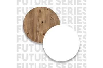 Najar Sofabord 90 cm - Brun/Hvit - Møbler - Bord - Sofabord