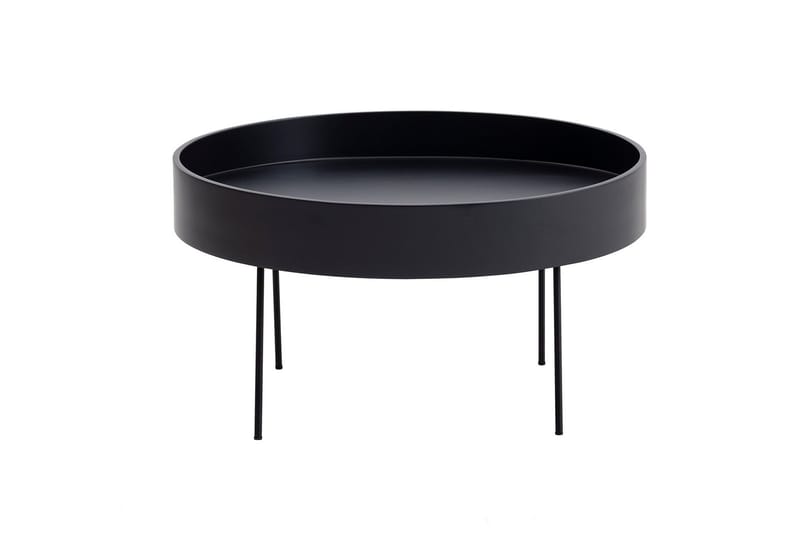 Nandan Sofabord 80 cm, Antrasitt