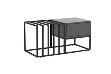 Natsumi Sofabord 90 cm - Svart - Møbler - Bord - Sofabord