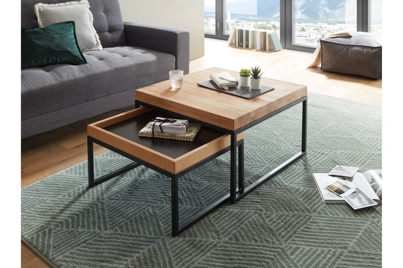 Neelesh Sofabord 65 cm - Eik - Møbler - Bord - Sofabord