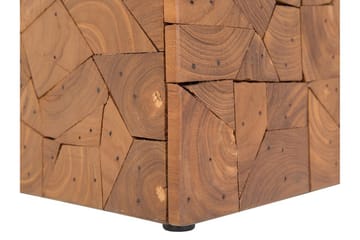 Nelson Kvadratisk Sofabord 30 cm i Teak - Brun - Møbler - Bord - Sofabord